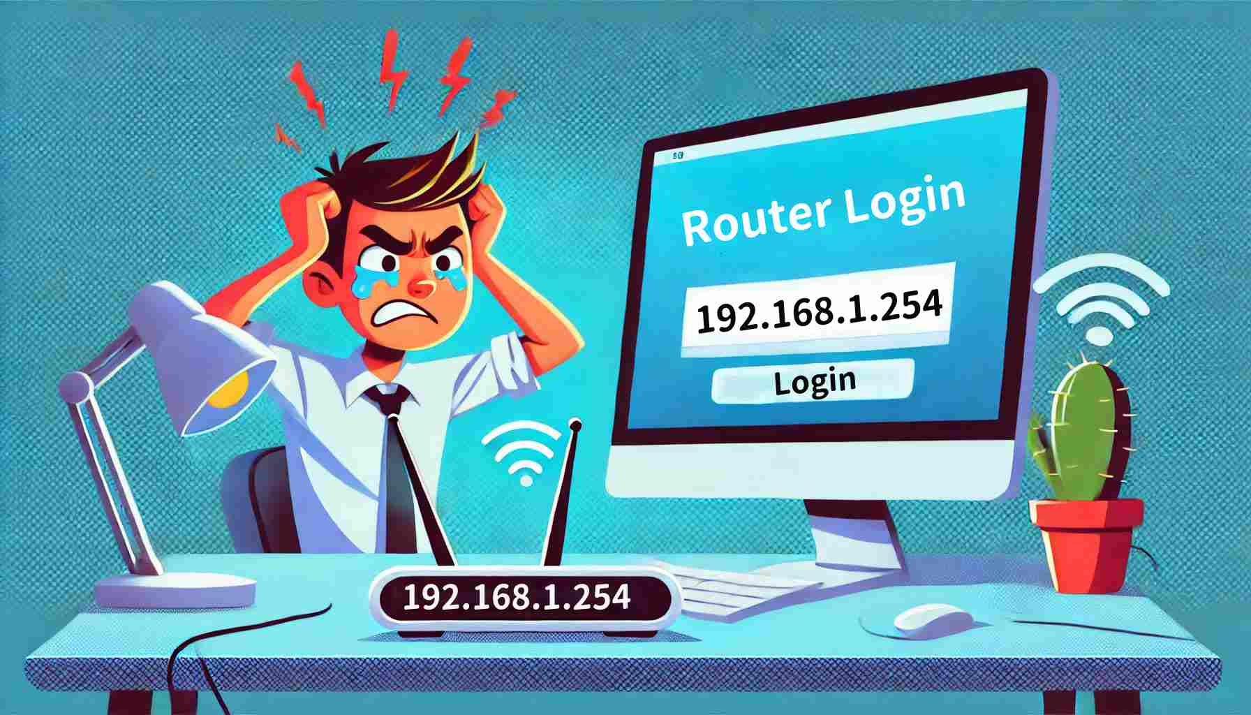 192.168.1.254登录路由器 - 设置新WiFi密码